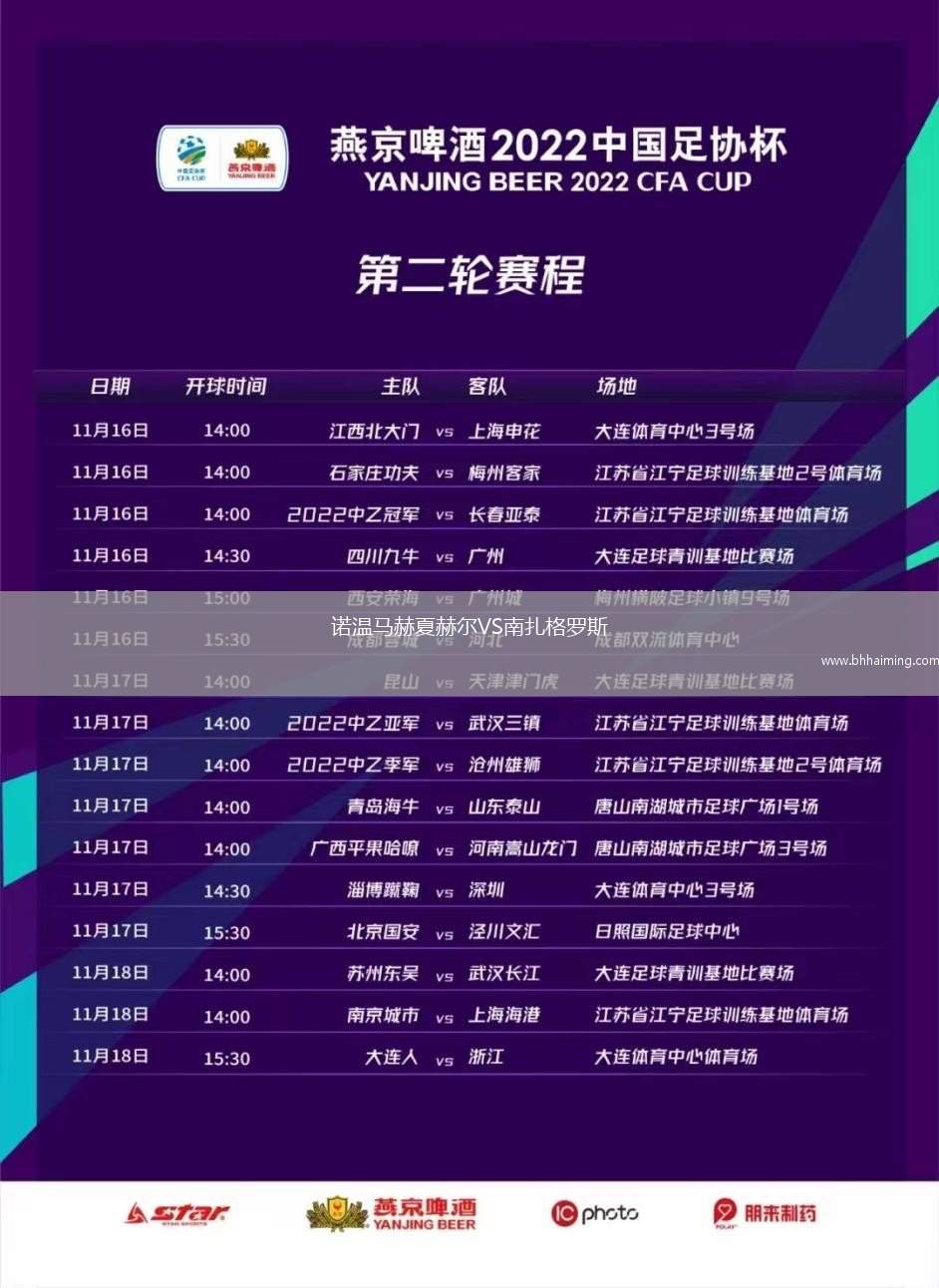 諾溫馬赫夏赫爾VS南扎格羅斯