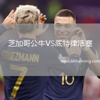 芝加哥公牛VS底特律活塞